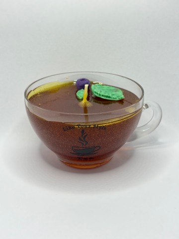 Zwarte thee met besjes