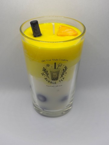 Geel, citronella geur